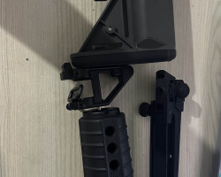 rail and stock parts - Used airsoft equipment