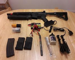 Complete Airsoft package - Used airsoft equipment