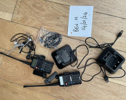 BAOFENG UV-5R radios - Used airsoft equipment