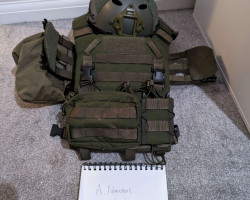Warrior Recon Plate carrier - Used airsoft equipment