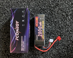 2800Mah Lipo 11.1V - Used airsoft equipment