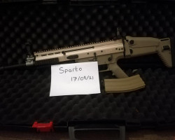 Upgraded WE Scar-L (GBB) - Used airsoft equipment