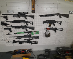 9 gun bundle  sale or swap - Used airsoft equipment