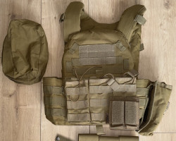 Plate carrier sand/Tan - Used airsoft equipment