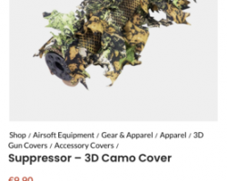 Novritsch suppressor cover - Used airsoft equipment