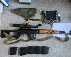 King arms SVD HPA MANCRAFT - Used airsoft equipment