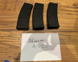 3x Nuprol Hex Pattern High cap - Used airsoft equipment