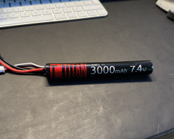 TITAN POWER 7.4v 3000 MAH LIFE - Used airsoft equipment