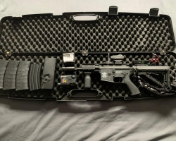 G&G M4 firehawk + accessories - Used airsoft equipment